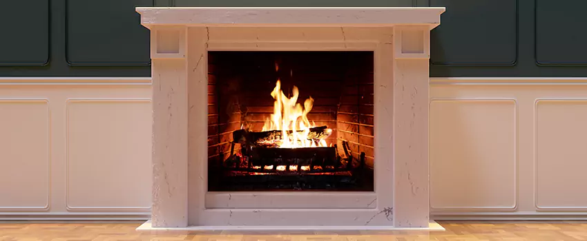 Decorative Electric Fireplace Installation in Fridley, Minnesota