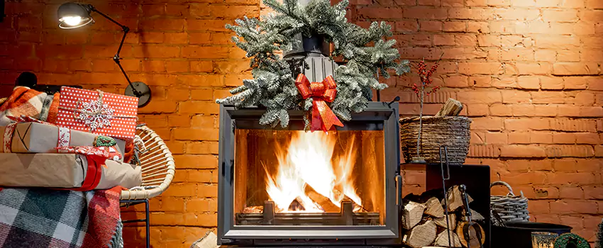 Travis Industries Linear Gas Fireplace Installation in Fridley, Minnesota