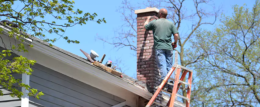 himney Crown Repair in Fridley, Minnesota
