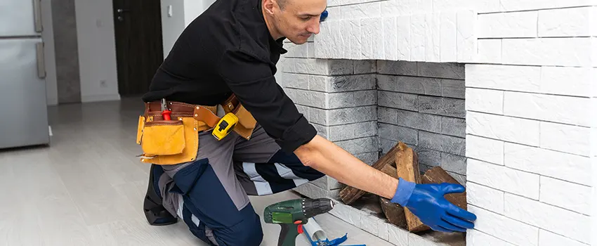 Fireplace Damaged Damper Frame Repair Services in Fridley, Minnesota